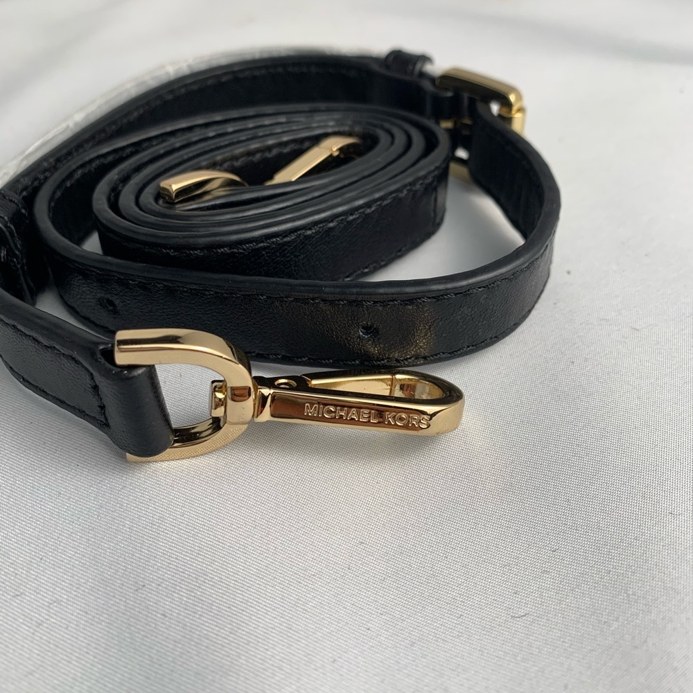 Michael Kors replacement adjustable leather strap.